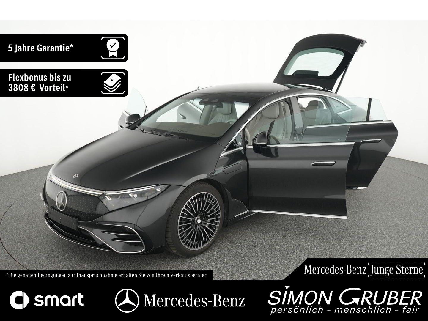 Fahrzeugabbildung Mercedes-Benz EQS 450+ AMG Pano Hyperscreen Burm Mod 25 118kw