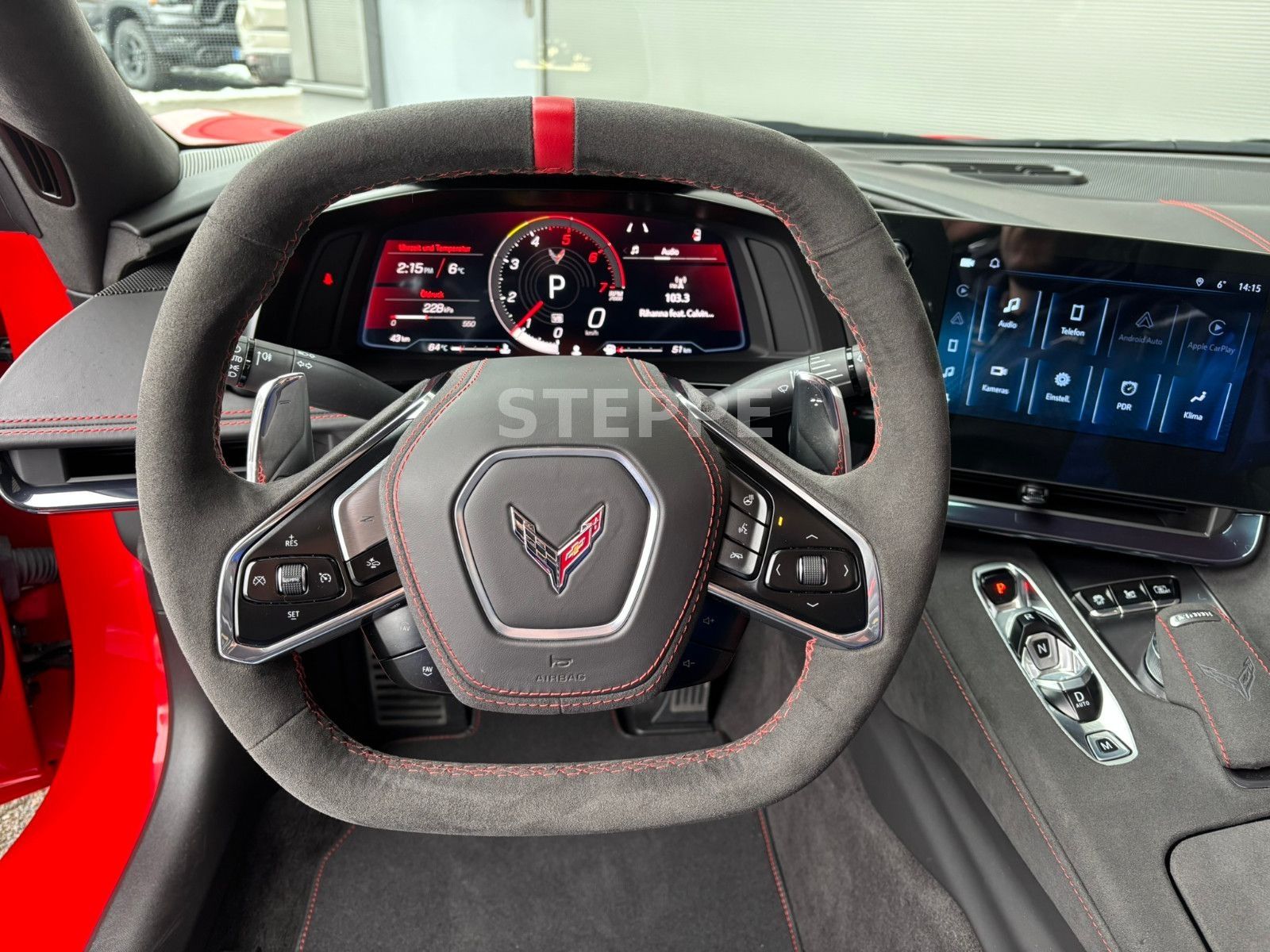 Corvette C8 Stingray Convertible 2025 3LT EUModell STEPPE