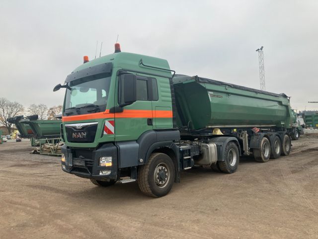 MAN TGS 18.480 4x4H BLS Hydro mit Meiller Kippsattel