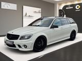 Mercedes-Benz C 63 AMG T V8 Night Navi Schiebedach Bi-Xenon  - Mercedes-Benz C 63 AMG: Weiß