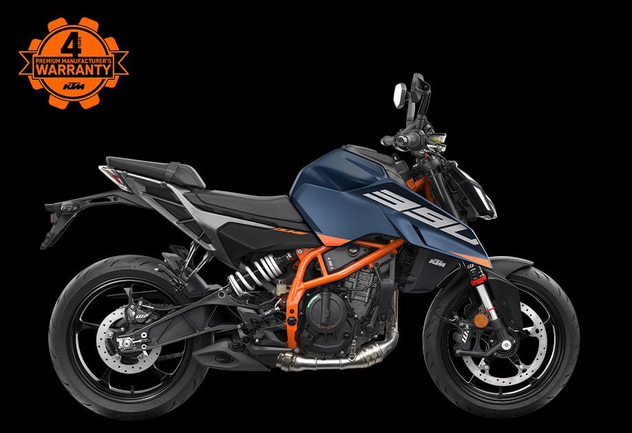 KTM 390 Duke 2026  4 Jahre Garantie