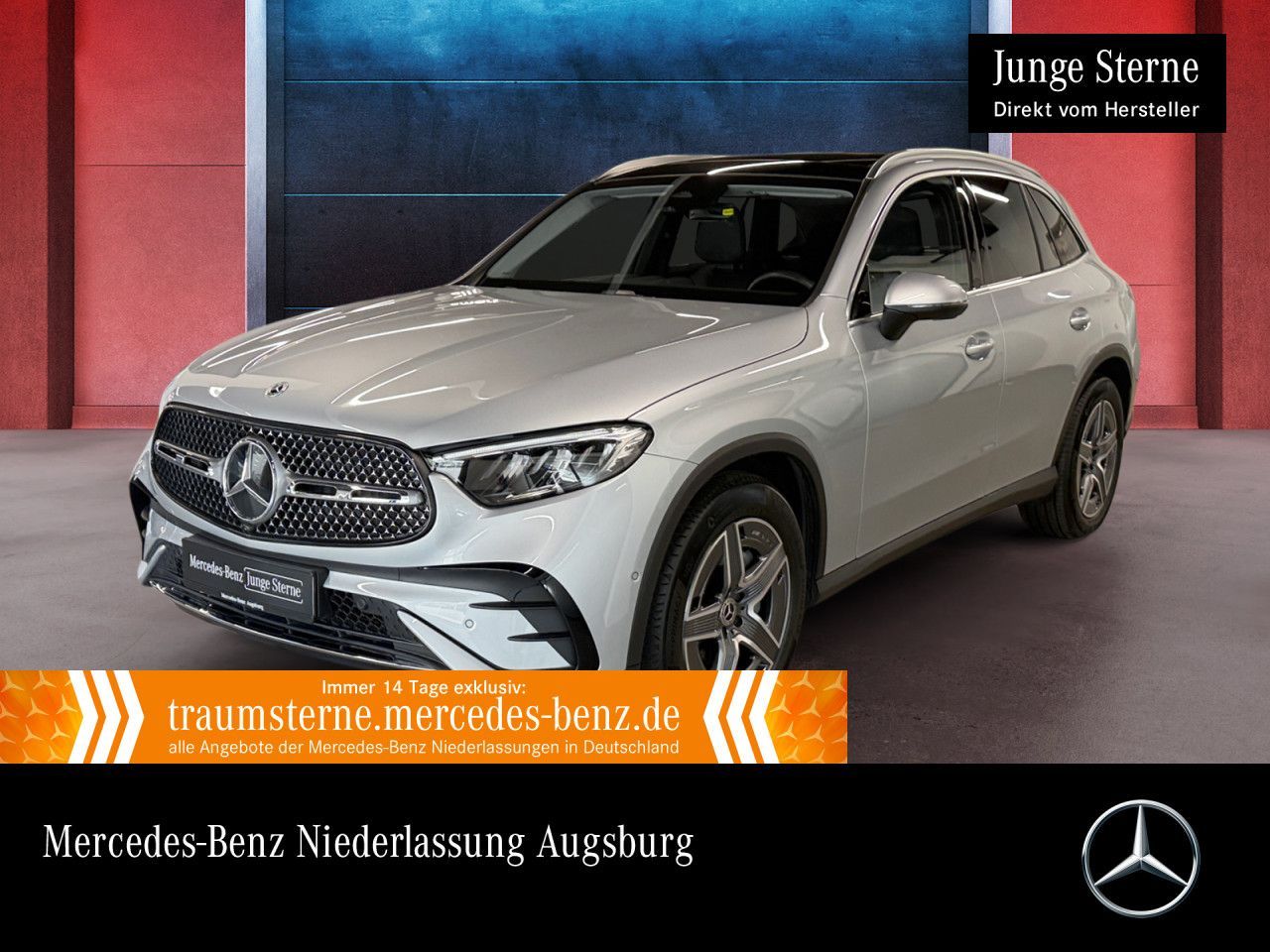 MERCEDES-BENZ GLC 300 d 4M AMG Sitzklima PANO AHK MEMORY LED