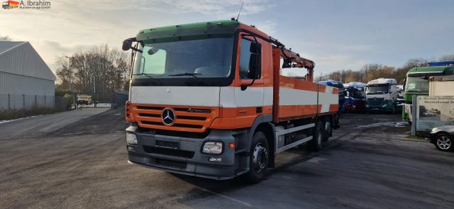 Mercedes-Benz 2532 Baustoff Kran Terex 105 mit Funk FB Lenk- L