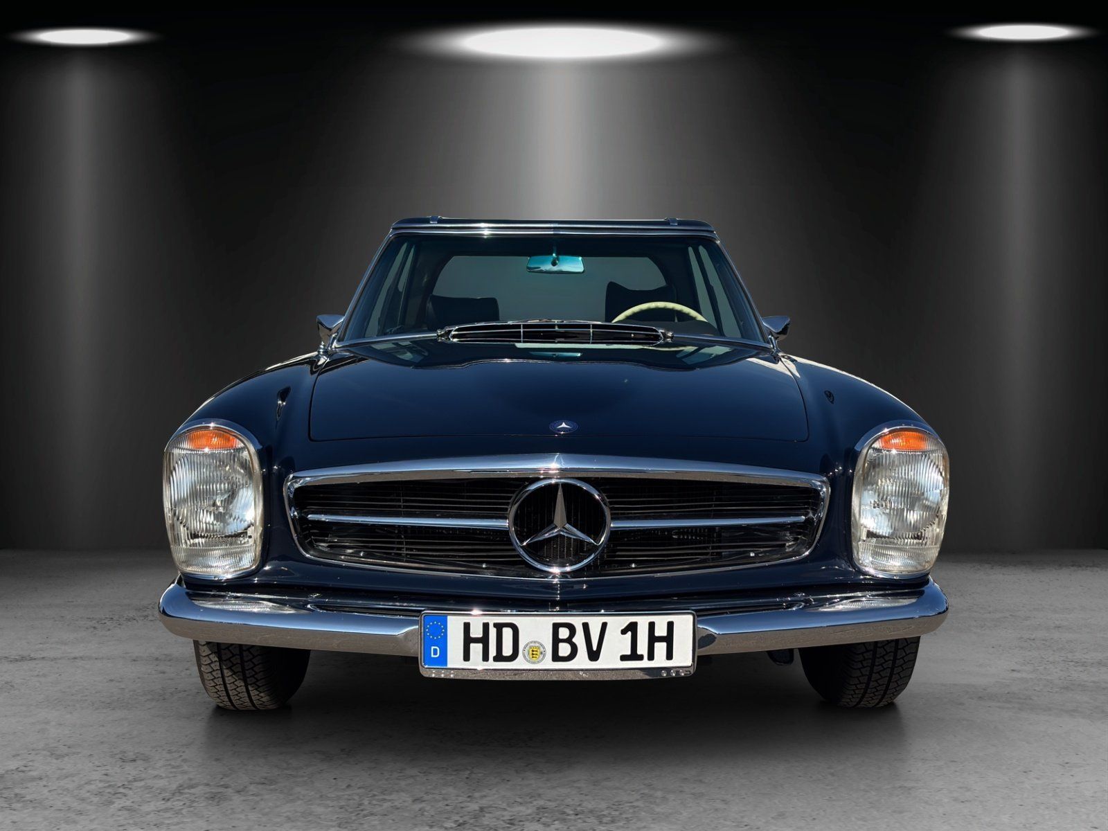Fahrzeugabbildung Mercedes-Benz SL 280 W113 Pagode Wertgutachten Hardtop H-Kennz