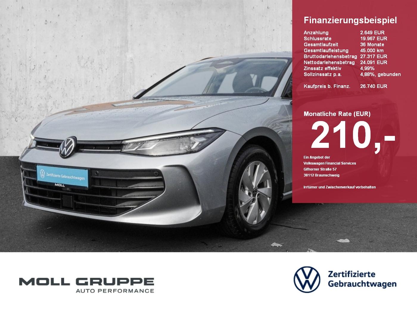 Volkswagen Passat 1.5 eTSI DSG 2xKLIMA ACC AUT KAM KLIMAA.