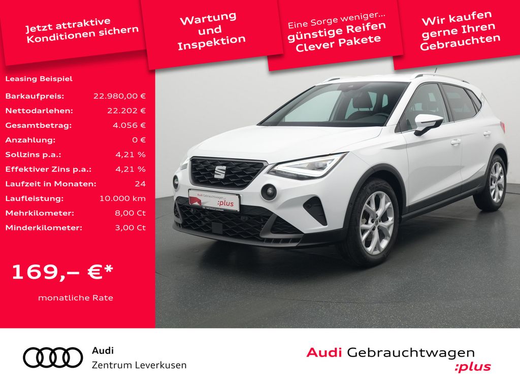 Seat Arona FR 1.0 TSI NAVI VIRT ACC KAMERA LED SHZ