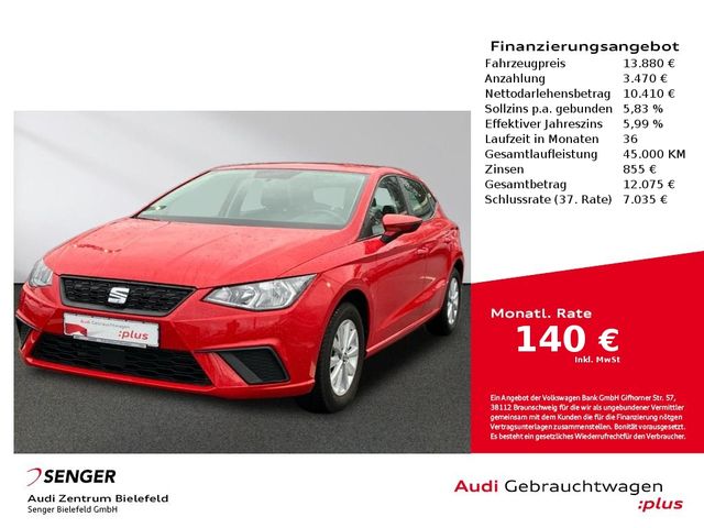 Seat Ibiza Style 1.0 MPI CarPlay AHK Full Link Beats