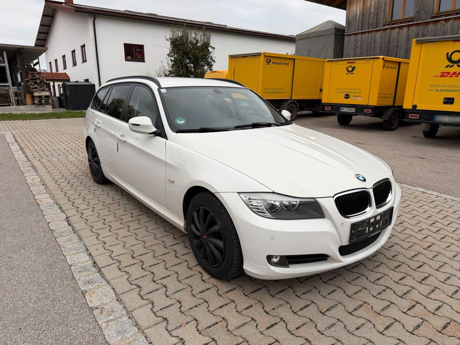 BMW 318 2010 — interior