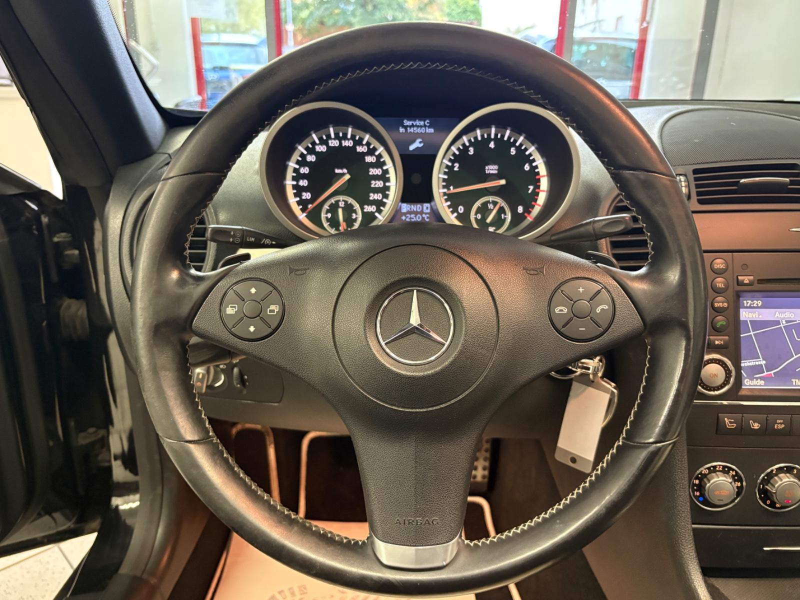 MERCEDES-BENZ SLK 200 KOMPRESSOR 1.8 184ch 2LOOK-EDITION BVA Pack sport Sièges chauffants cuir Airscarf Historique présent