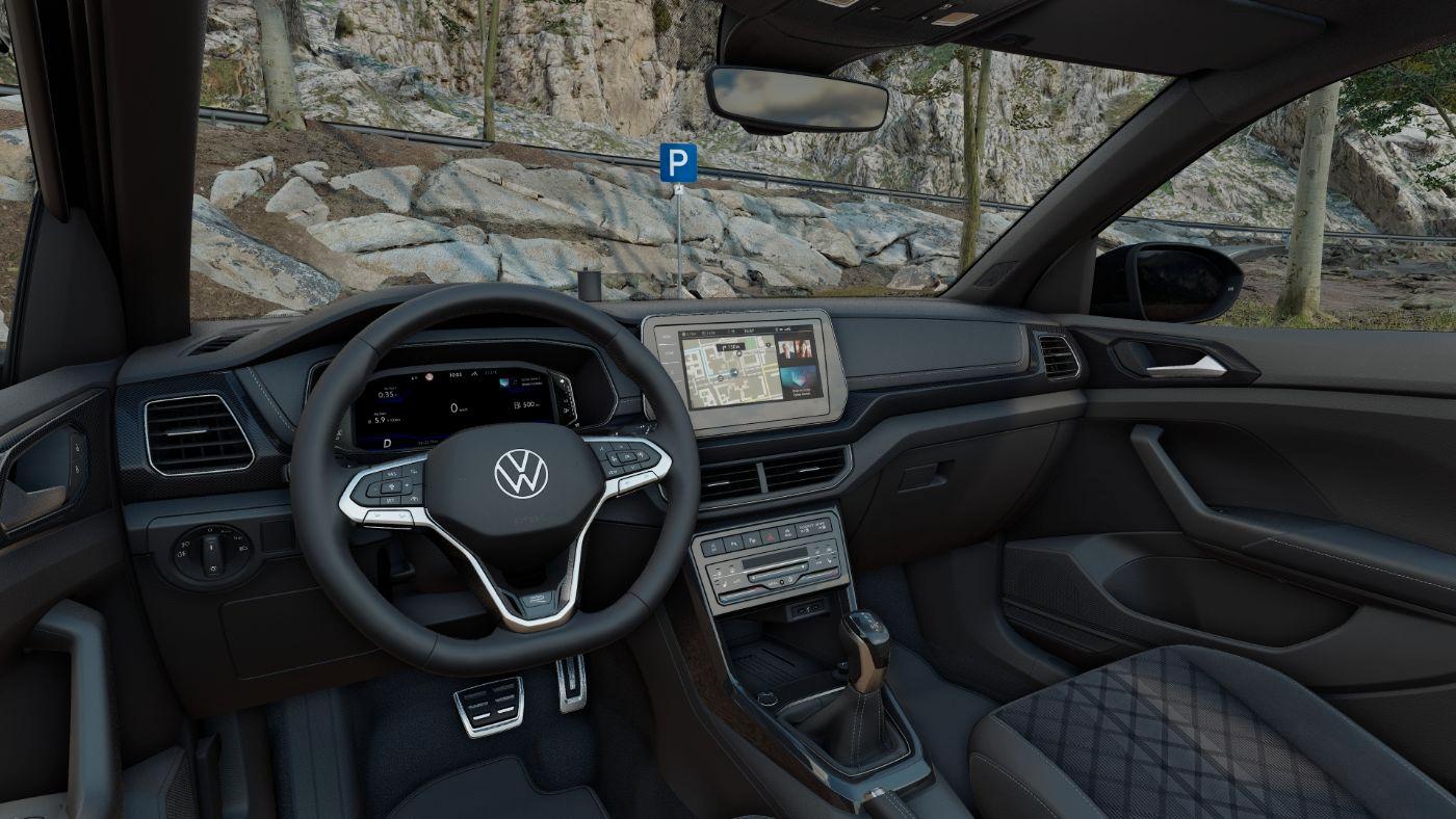 Volkswagen T-Cross 1.5 TSI R-Line DSG AHK IQ.Light RFK Navi, миниатюра 10