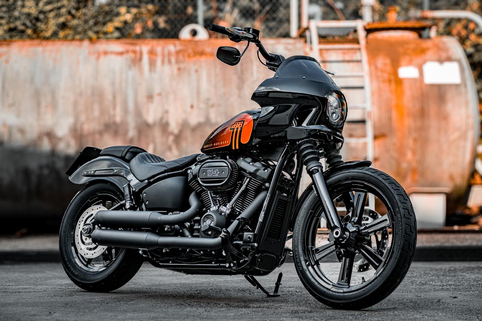Harley-Davidson FXBBS Street Bob 114 -Kesstech-Clubstyle-TOP!