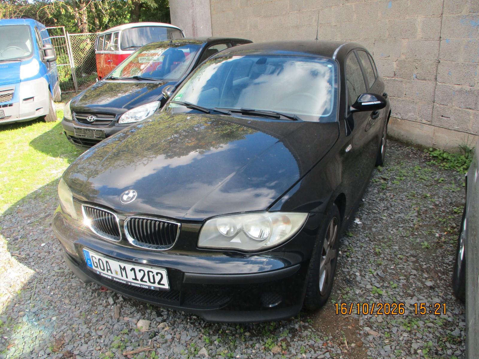 BMW 116 ohne Tüv Motor und Getriebe gut