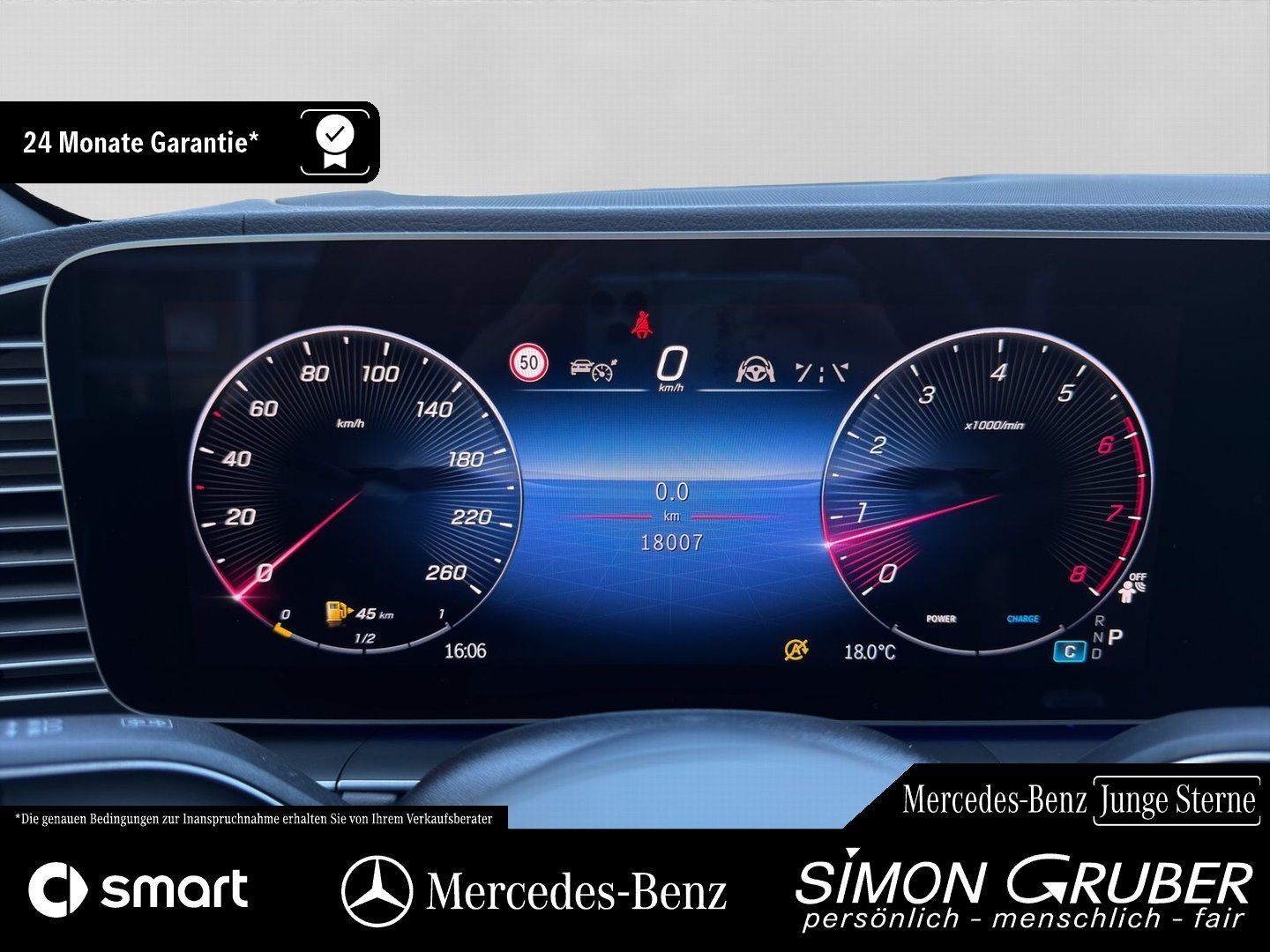 Fahrzeugabbildung Mercedes-Benz GLE 450 4M AMG Night Pano Standhzg Burm Airmatic
