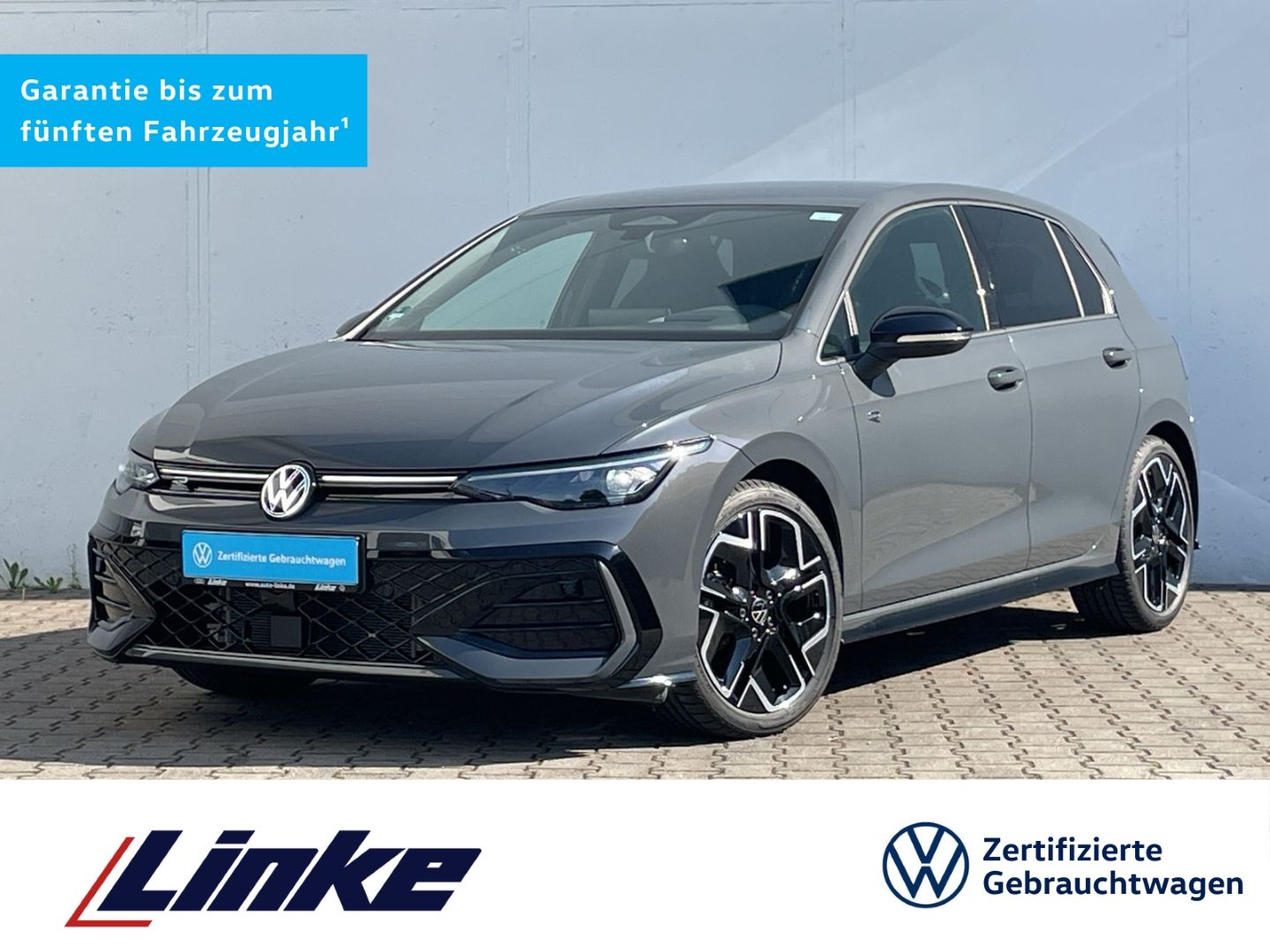 Golf VIII 1.5 eTSI DSG R-Line Kamera/Matrix/AHK/
