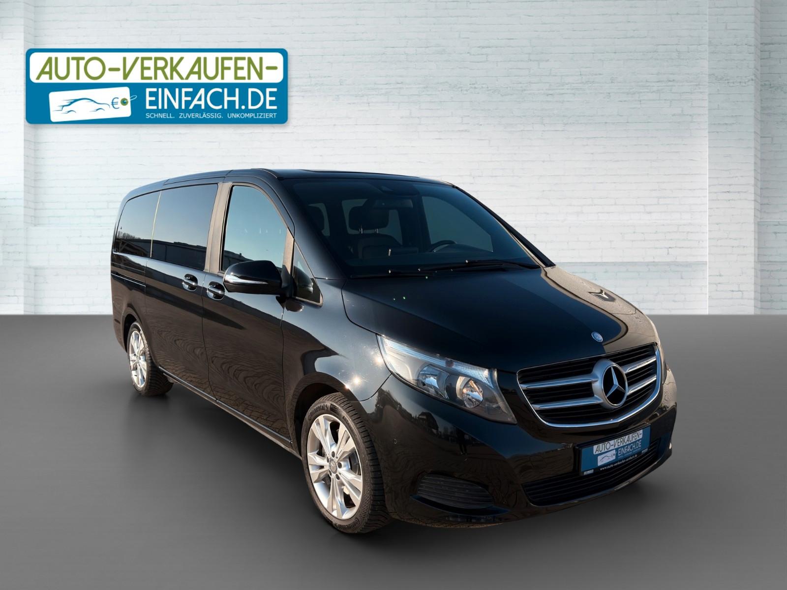 Mercedes-Benz V220d,Lang,Aut,8Sitze,RFK,Navi,AHK,SH,Leder