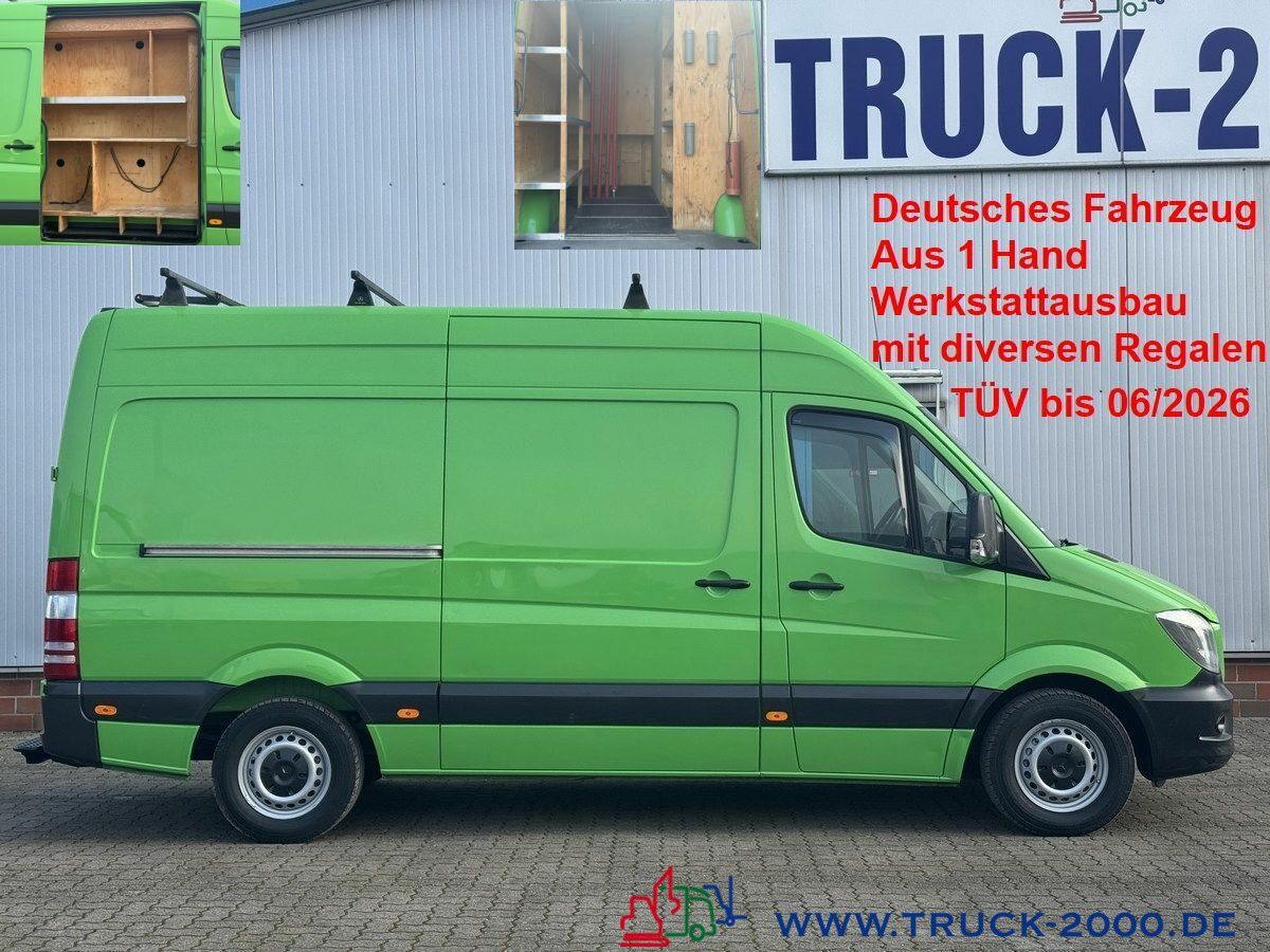 MERCEDES-BENZ Sprinter 316 Hoch + Lang + Werkstattausbau + AHK