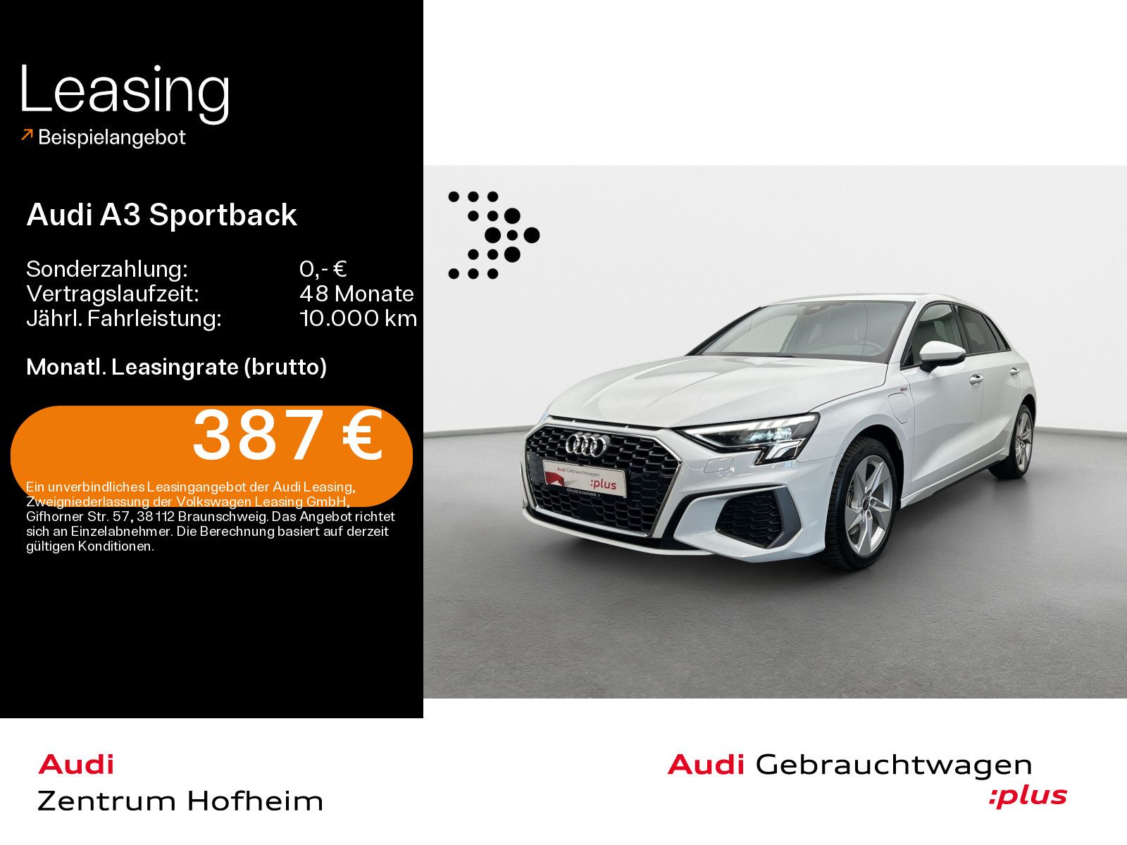 Audi A3 Sportback 40 TFSIe S line S tro*LED*Virtual*S