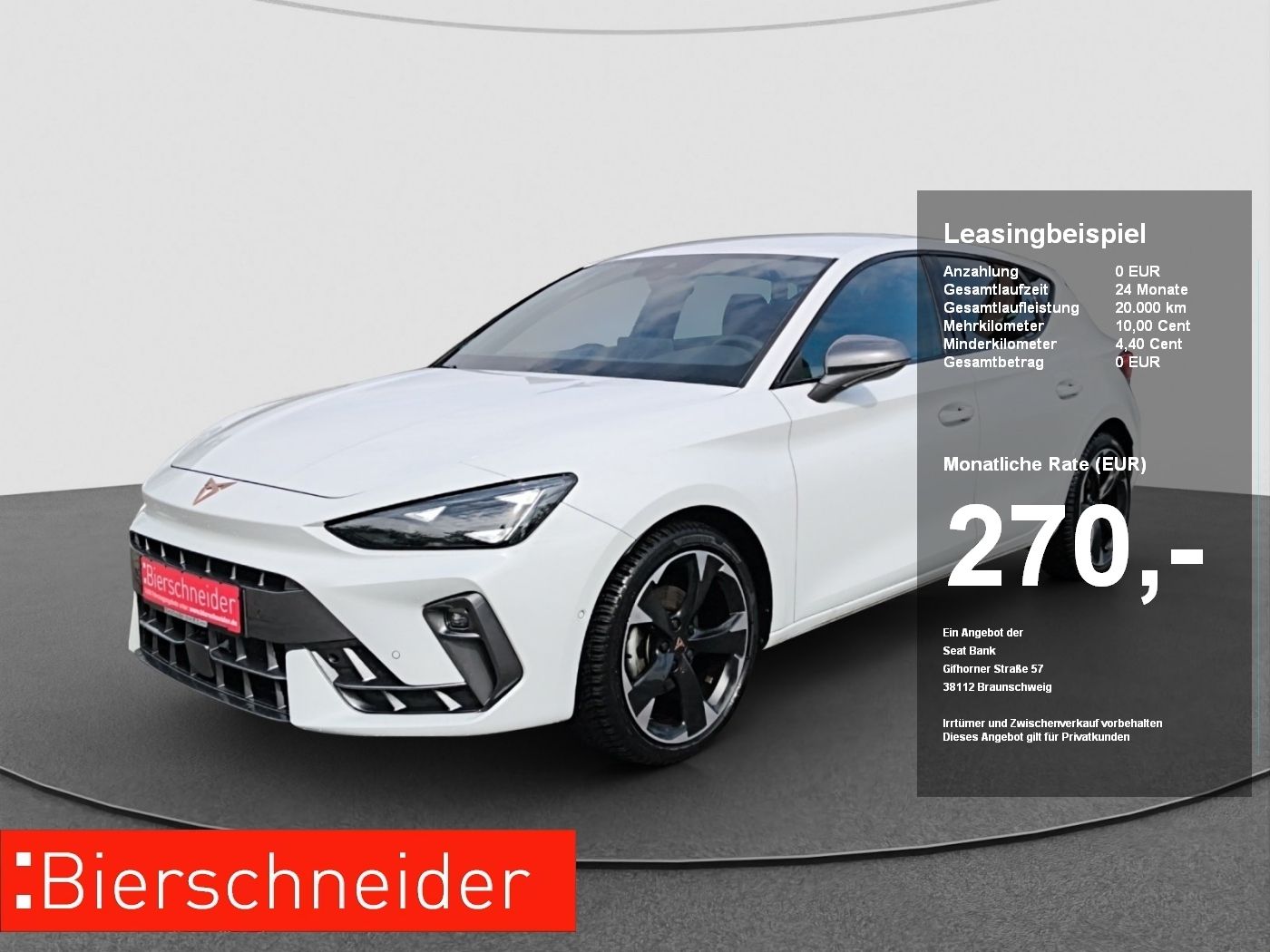 Cupra Leon 2.0 TDI DSG 5-J-G NAVI ACC KESSY 18LM RFK P