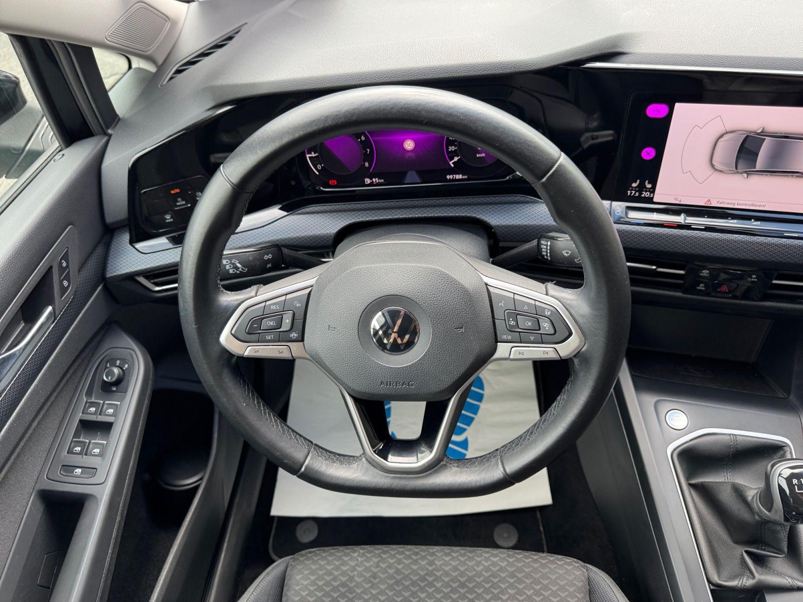 Volkswagen Golf VIII Life "United" 1,0TSI, LED, Navi, App C, миниатюра 11