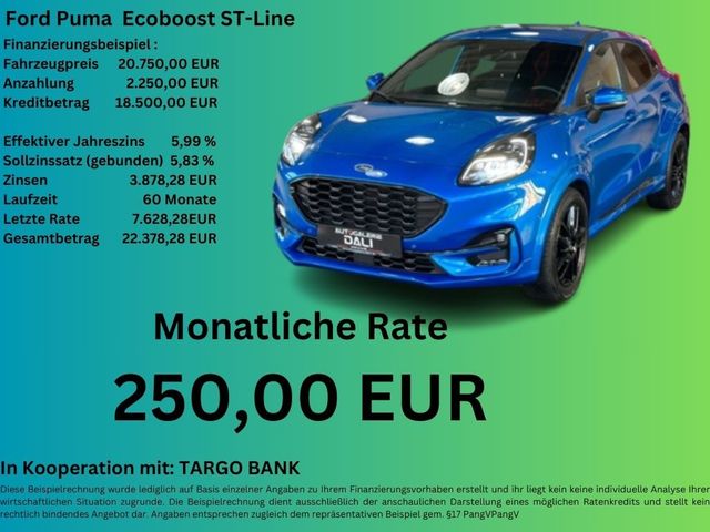 Ford Puma 1.0 Ecoboost ST-Line X NAVI-PDC-KAMERA-B&O