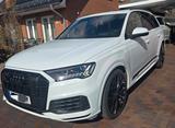 Audi Q7 55 TFSI e quattro tiptronic S line S line - Audi Q7 mit Hybrid-Antrieb: Weiß