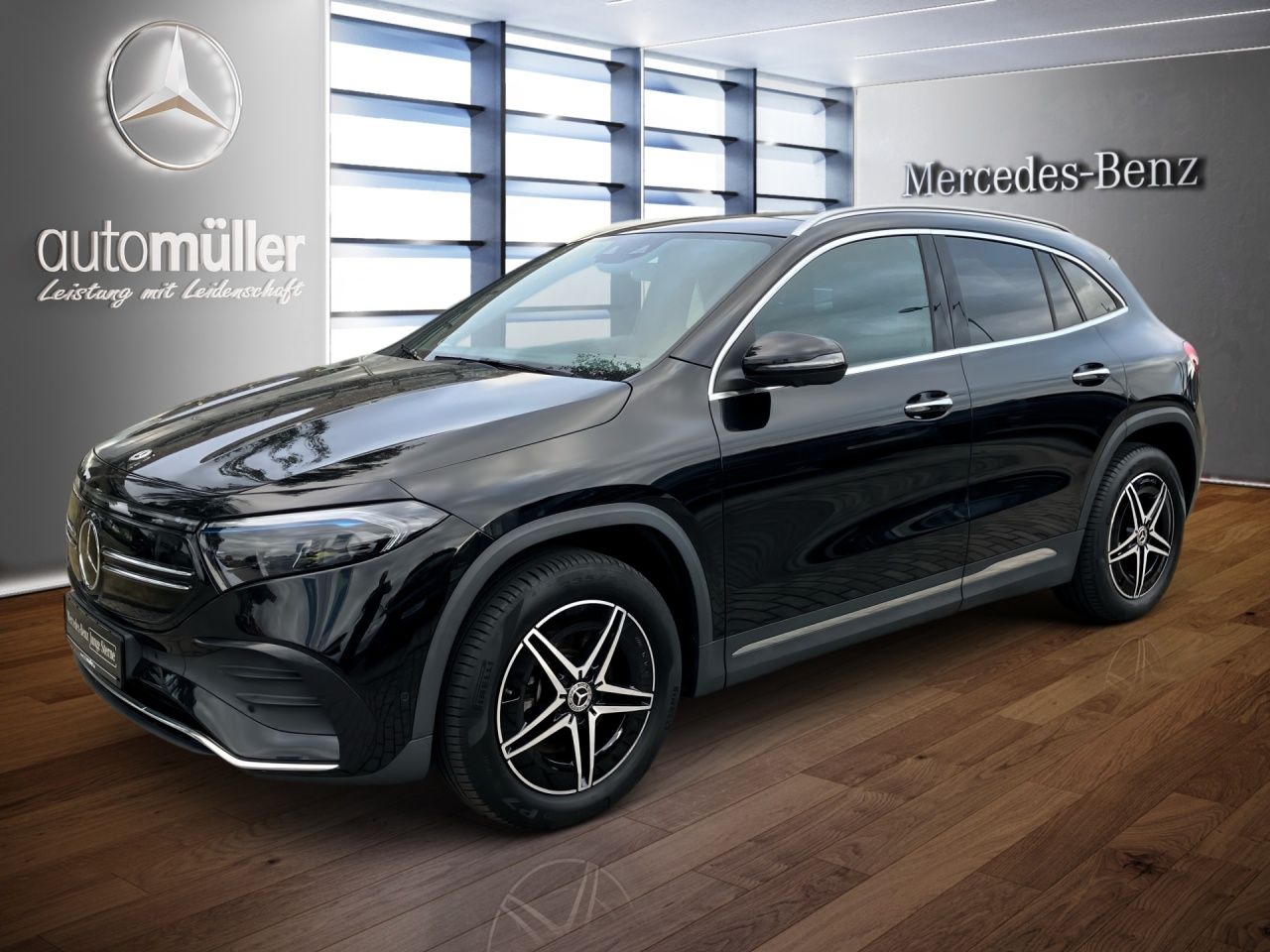 Fahrzeugabbildung Mercedes-Benz EQA 350 4M BONUS+AMG+AHK+PANO+BUR+MEM+360+DISTR+
