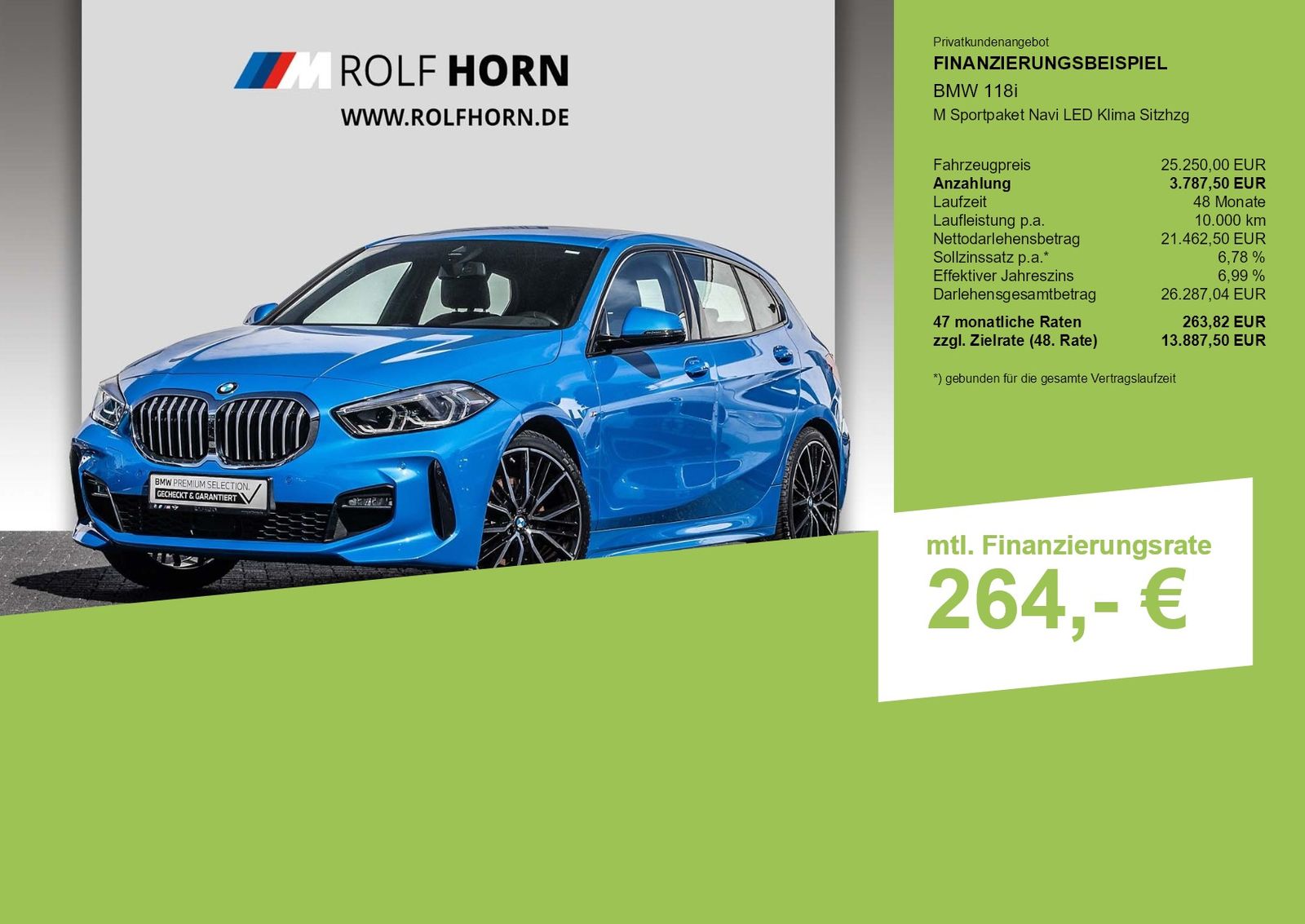 BMW 118i M Sportpaket Navi LED Klima Sitzhzg foto 3