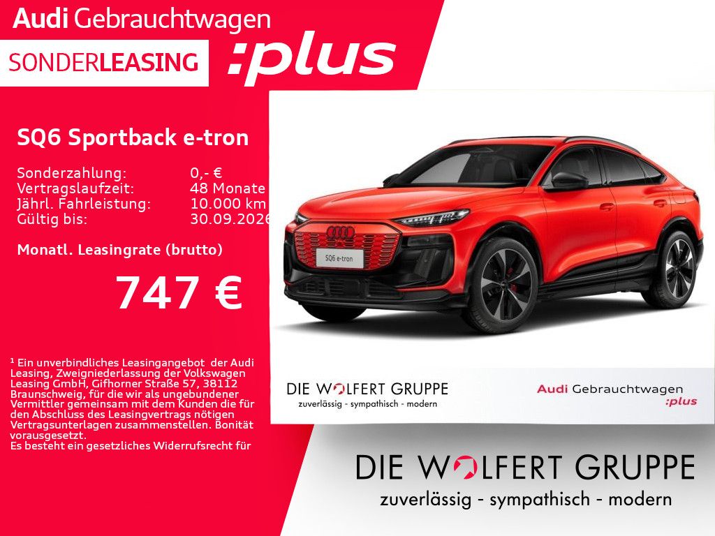 Audi SQ6 Sportback e-tron PANO*360°*AHK*B&O*HUD