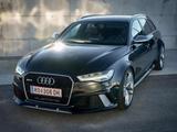 Audi RS6 4.0L V8 BOSE LUFT 21Z AHK CARBON VOLL - Audi RS6: Schwarz