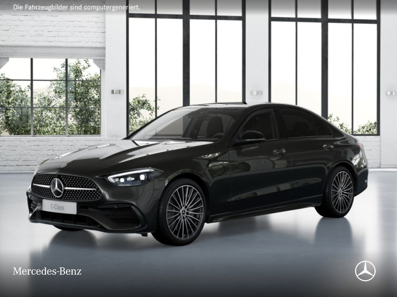 Mercedes-Benz C 200 AMG NIGHT PANO 360 19 TOTW KEYLESS 9G foto 13
