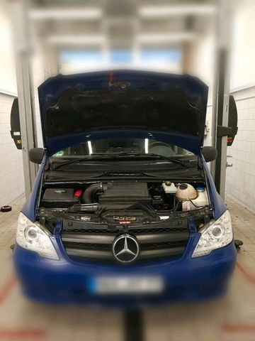 Mercedes-Benz Vito 113 CDI W639 Extralang Mixto Flügeltü...