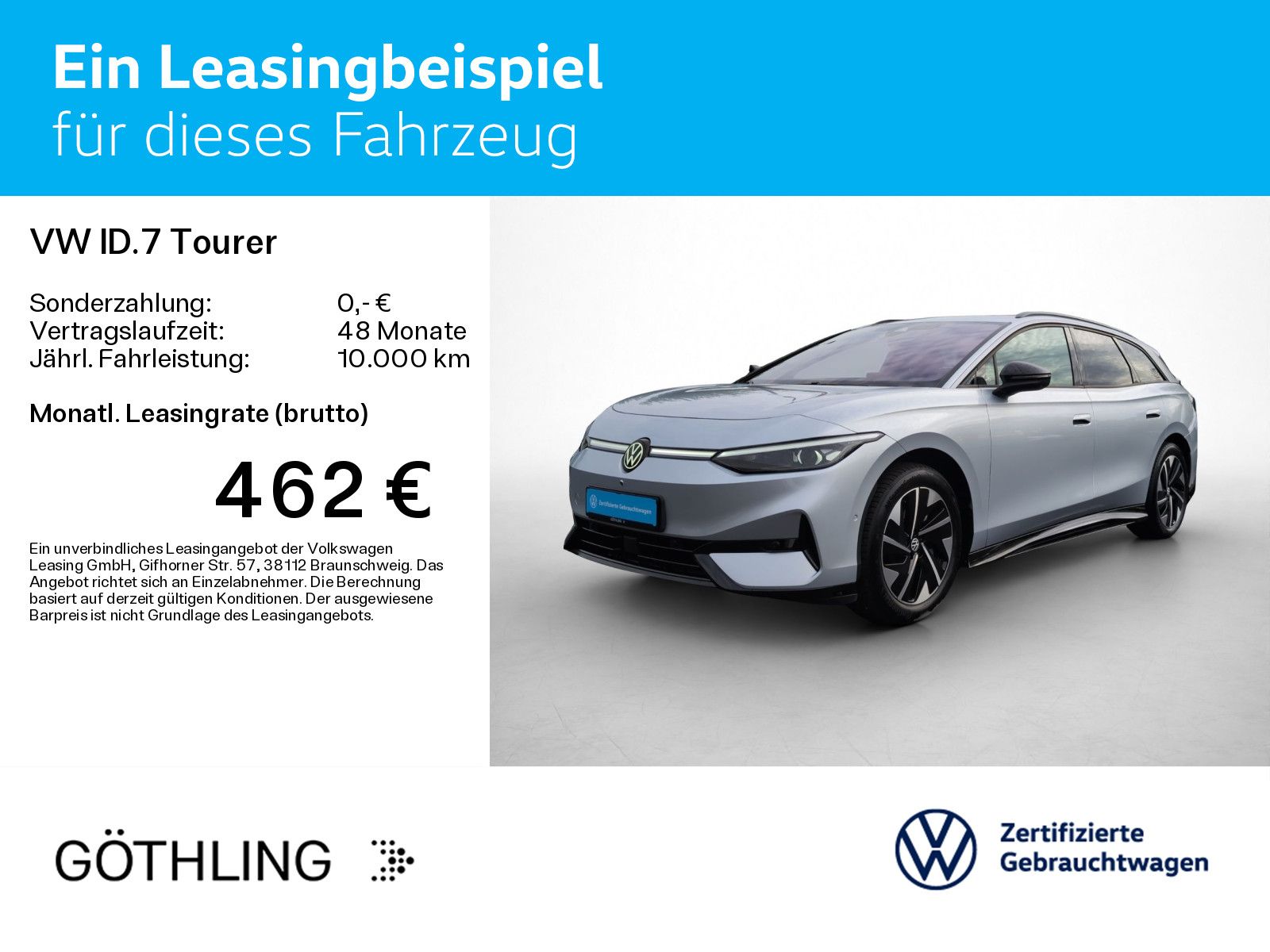 Volkswagen ID.7 Tourer Pro*82kWh*NAVI*WP*IQ.LIGHT*EL.HECK*A imagem 2