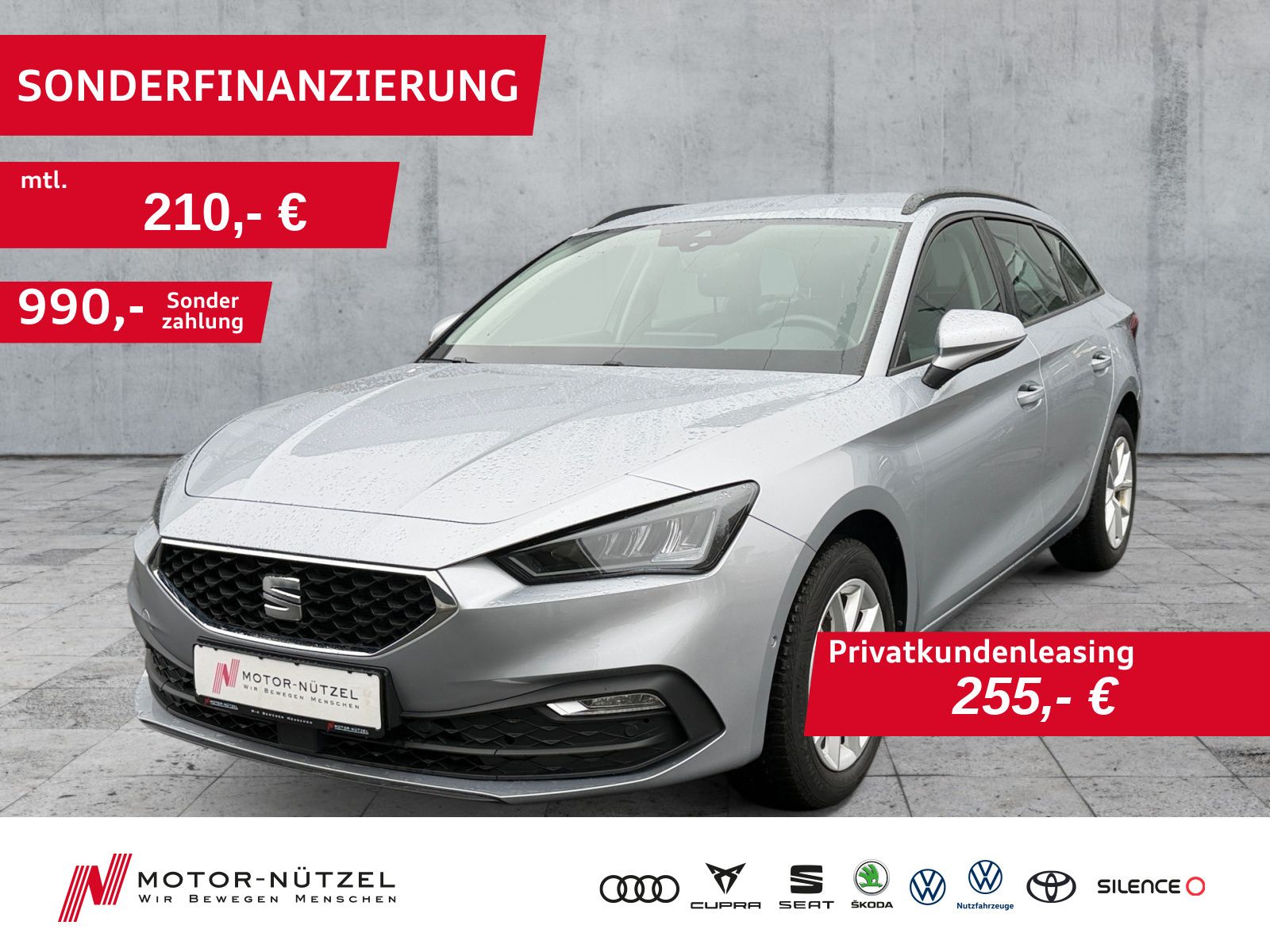 Seat Leon ST 2.0 TDI DSG STYLE LED+NAVI+SHZ+GRA+2xPDC