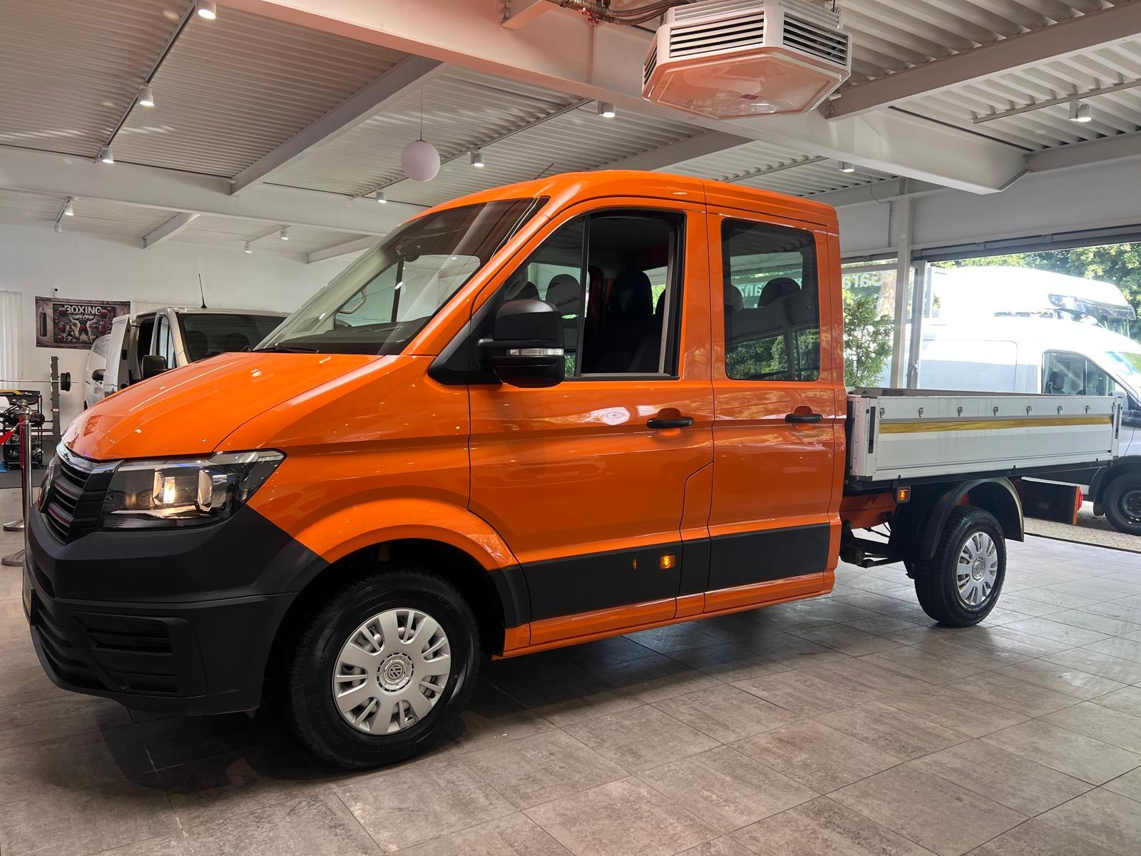 Volkswagen Crafter DoKa Pritsche*Motor Läuft Unrund*, миниатюра 2