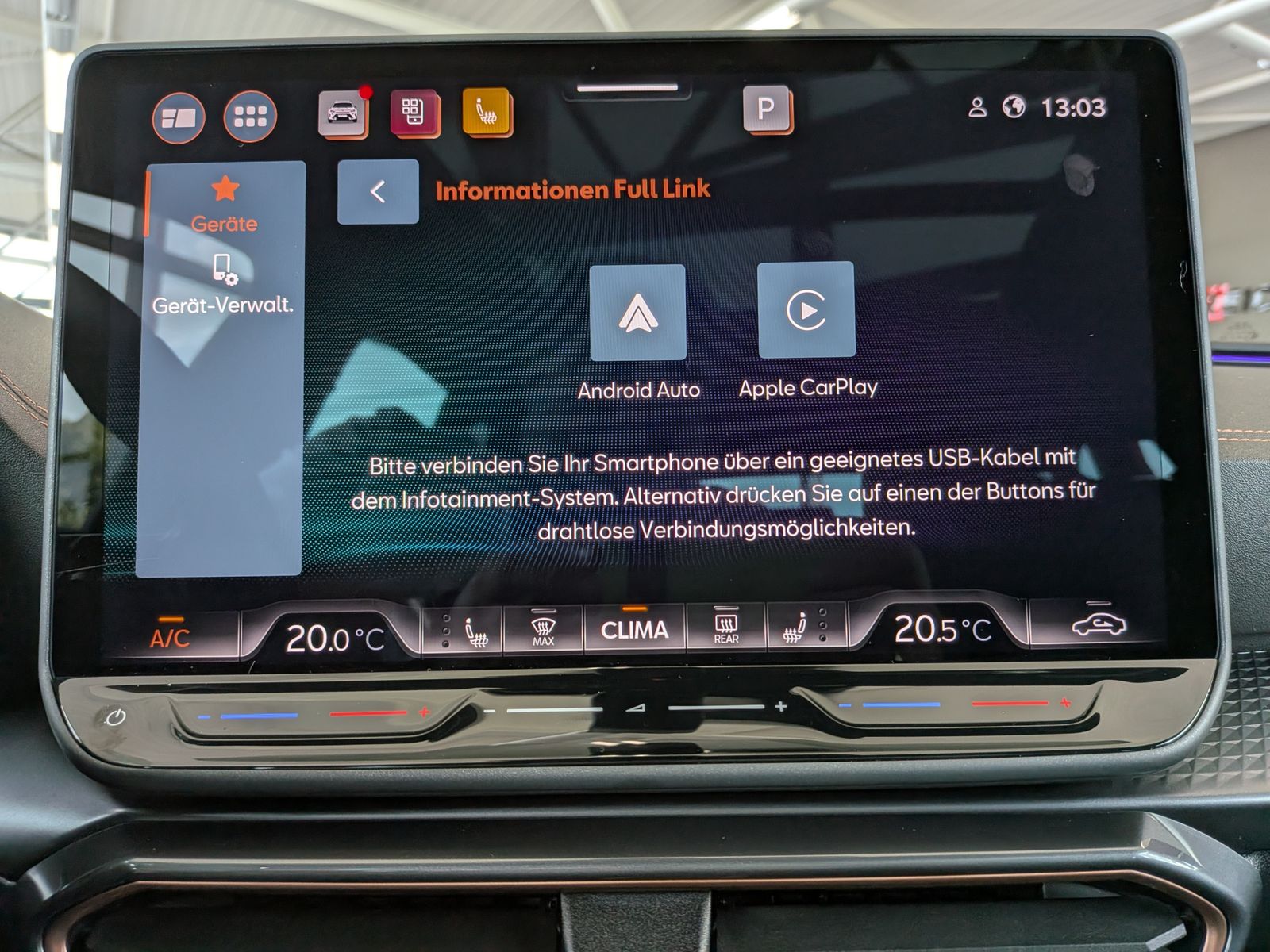 Fahrzeugabbildung CUPRA Formentor 1.5 eTSI Pano Sennh DCC Matrix AHK 19"