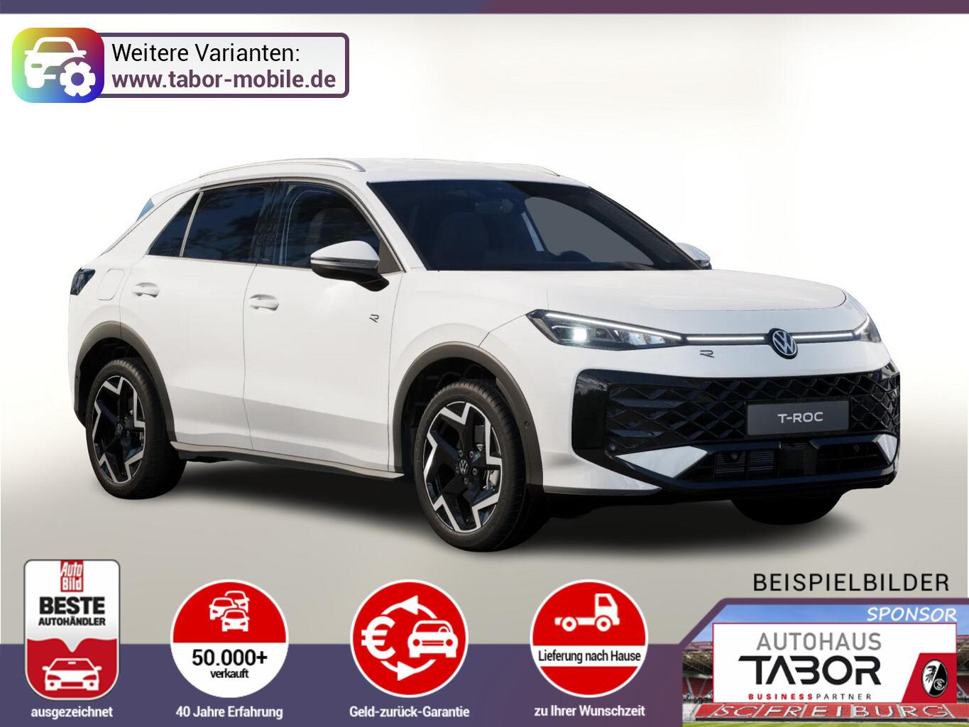 Volkswagen T-Roc R-Line EasyO 5JGar Kam SHZ PrivG ParkAss+
