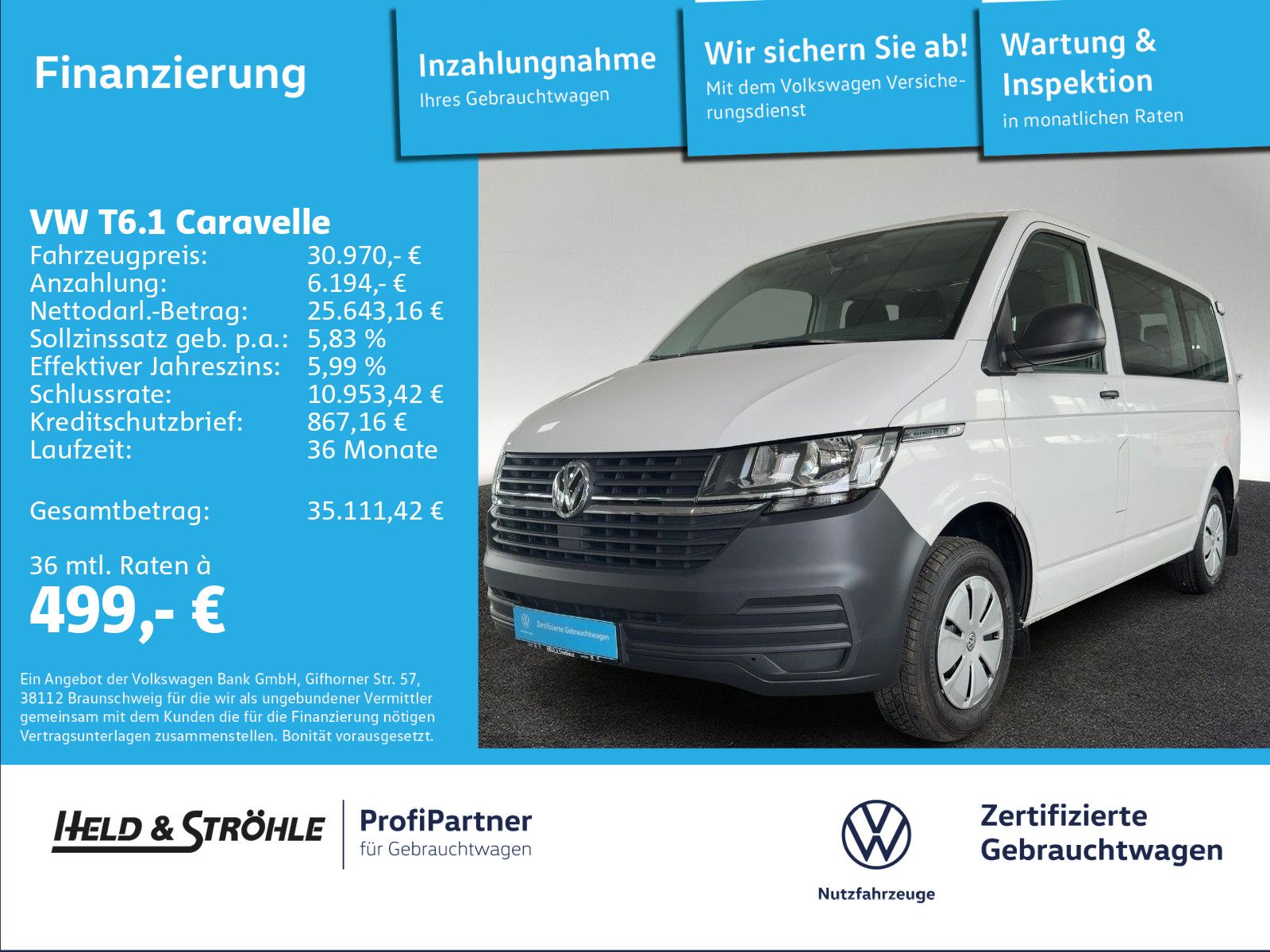 Volkswagen T6.1 Caravelle Trendline 2.0 TDI KR DAB+ PDC 9S