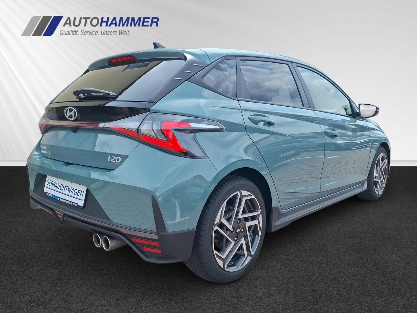 Hyundai i20 1.0T DCT N-LINE Alu17'' LED SHZ LHZ Navi Kam