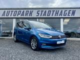 Volkswagen Touran Highline 1.8 TSI PANO/KAMERA/AHK/MASSAGE - : Blau, Alcantara, Van