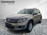 Volkswagen Tiguan Trend & Fun BMT AHK PDC Winterp. - mit Benzin-Antrieb: Beige, mit Klimaanlage