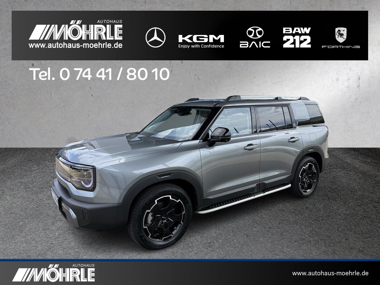 BAIC BJ30 4WD HEV Panorama-SHD 360° Kamera LED PDC imagem 2
