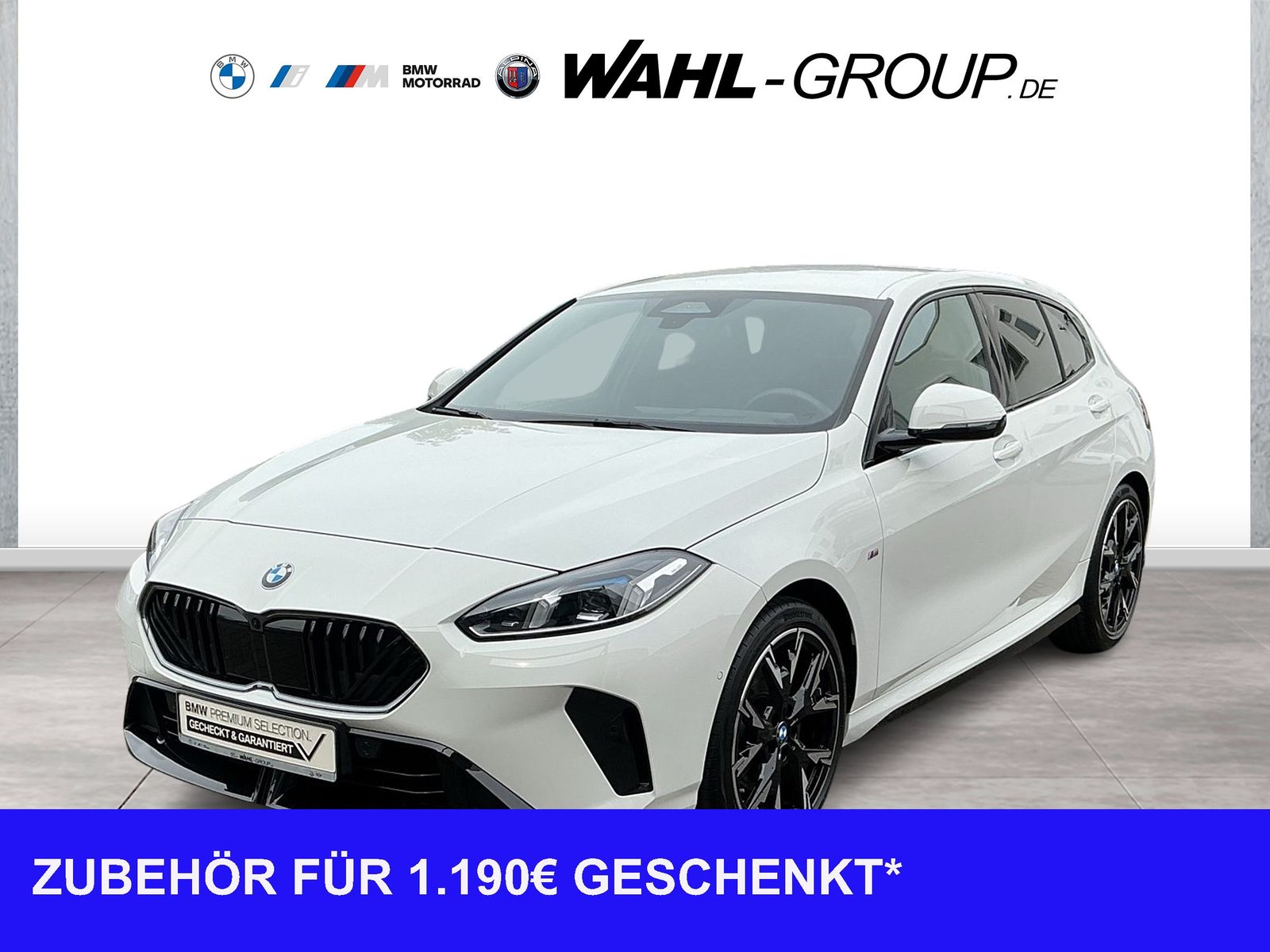 BMW 120d M SPORT LC PROF HUD AHK ICONIC GLOW E-SITZE