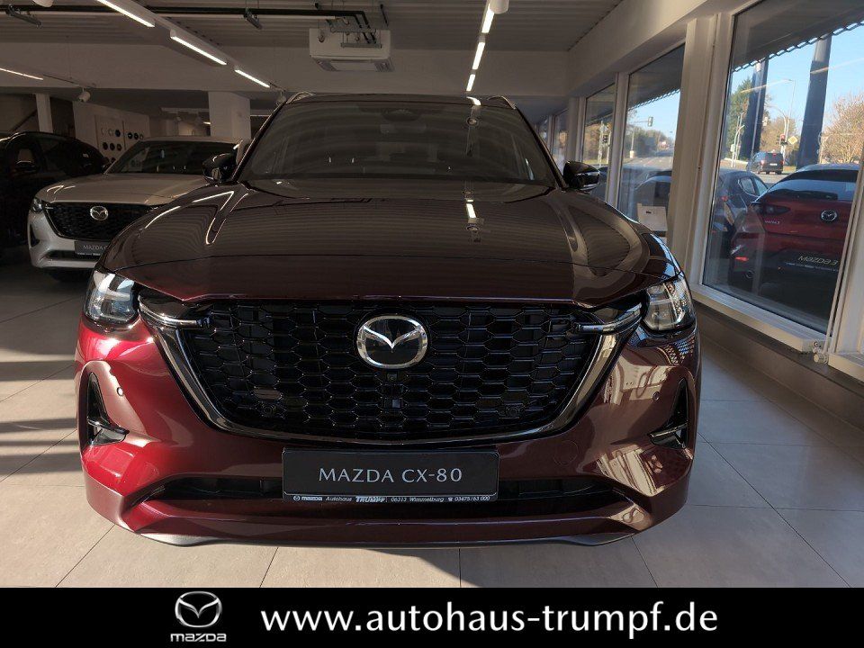 Mazda CX-80 3,3l D 254PS 8AT AWD Homura Plus Leder sch imagem 2