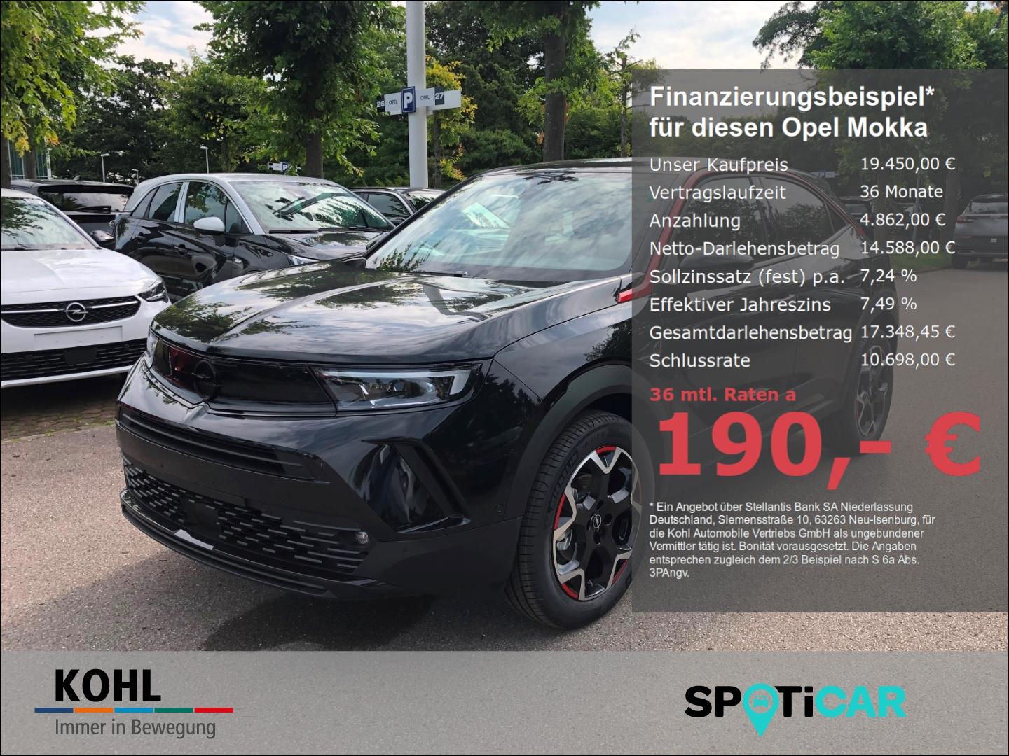 Opel Mokka GS Line 1.2 Turbo Leder LED Navi Tempomat 