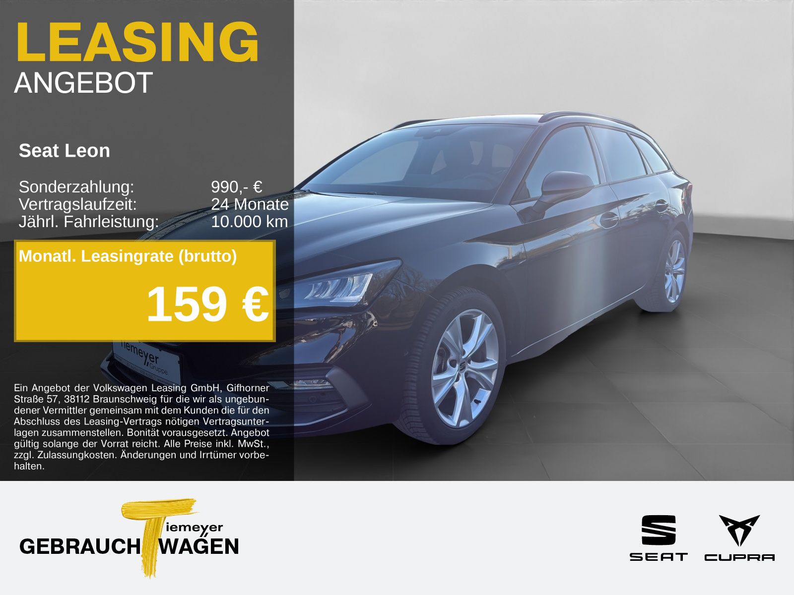 Seat Leon Sportstourer 1.5 eTSI DSG FR SIDE-ASSIST NA