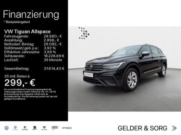 Volkswagen Leasingangebot: Volkswagen Tiguan Allspace 2.0 TDI 7Sitze*ACC*AHK*Digital