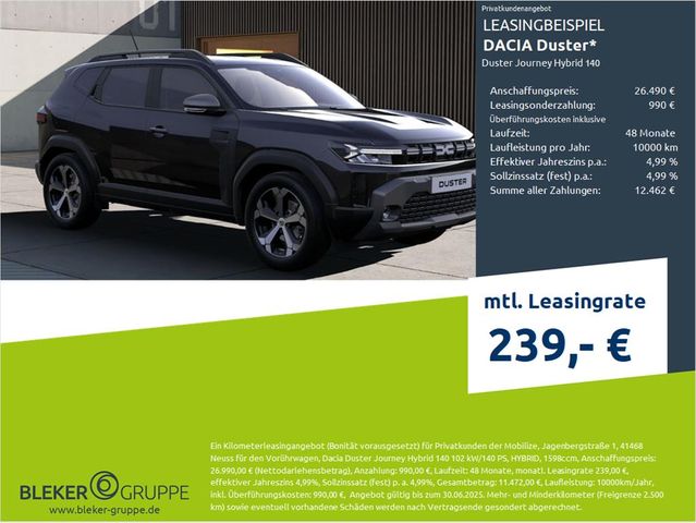 Dacia Duster Journey Hybrid 140