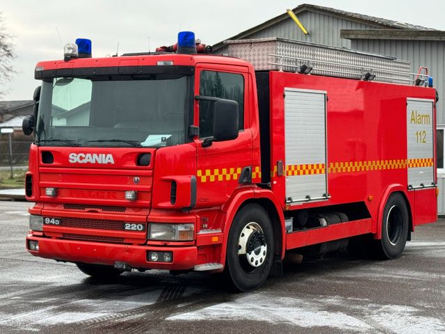 Scania P94D Feuerwehr RUBERG HOCHDR 7.000 L + MONITOR