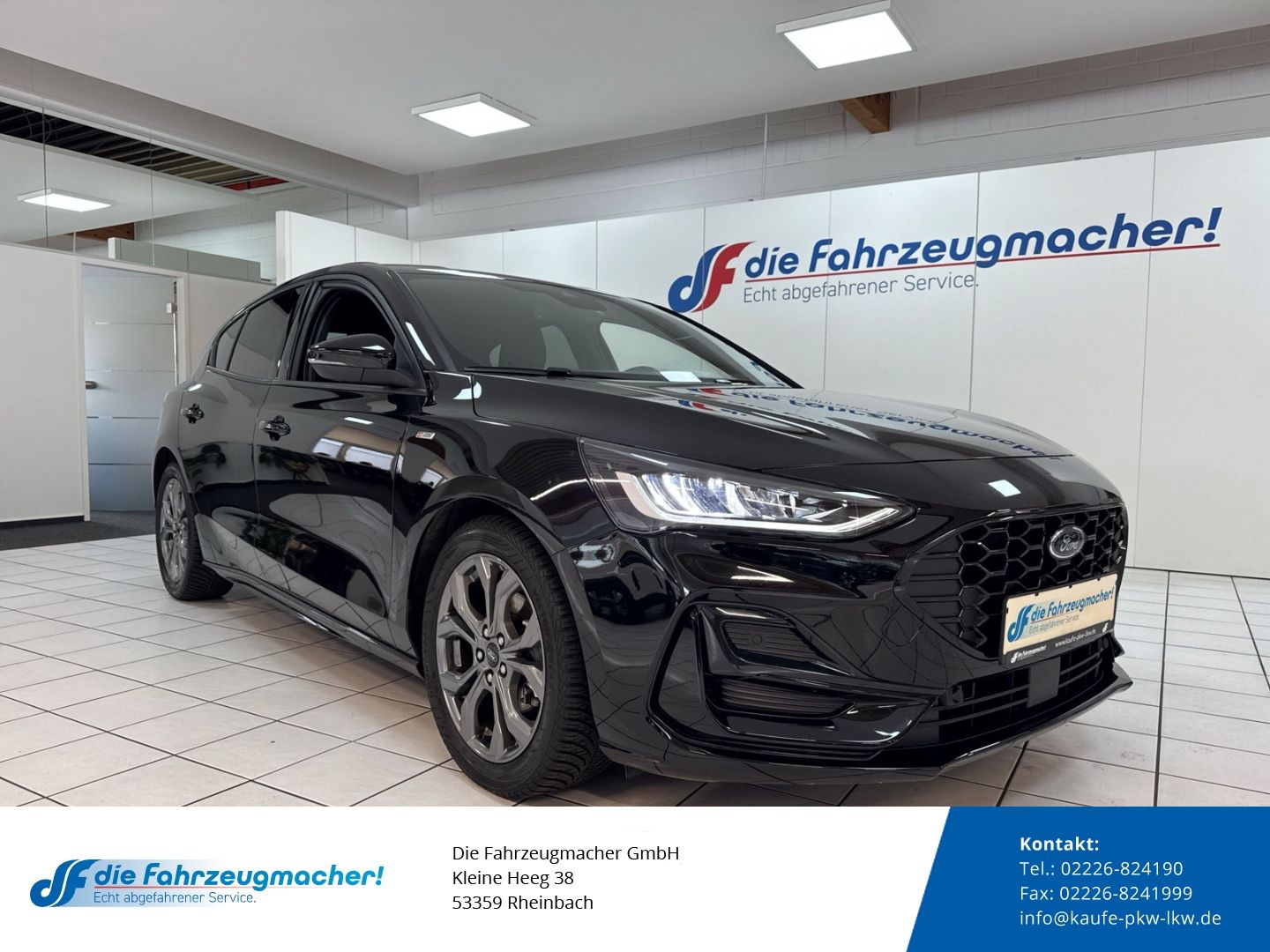 Fahrzeugabbildung Ford Focus ST-Line Navi LED ACC Apple CarPlay Android