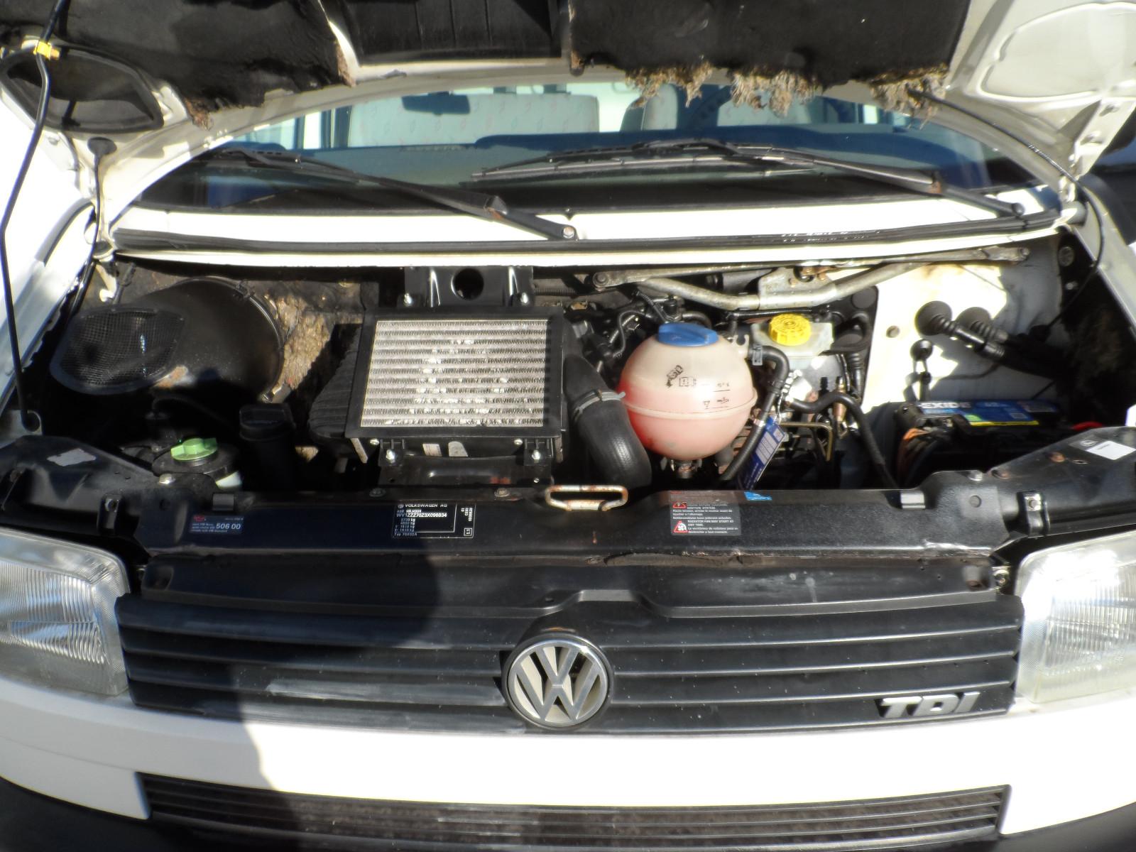 Volkswagen T4 Kasten lang TDI Raptorlack ABS Doppelairbag